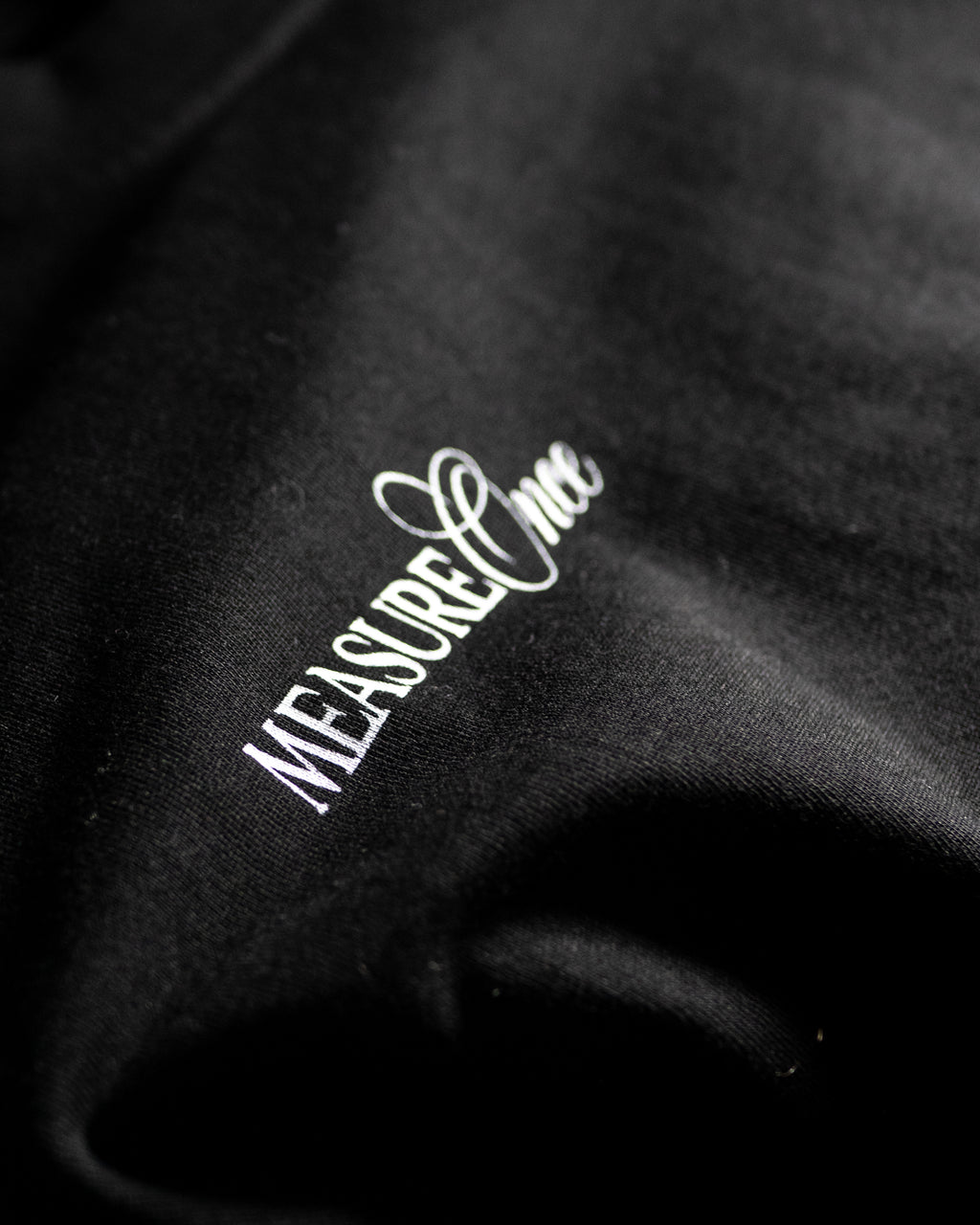 Measure Once Cut Twice Tee - Black