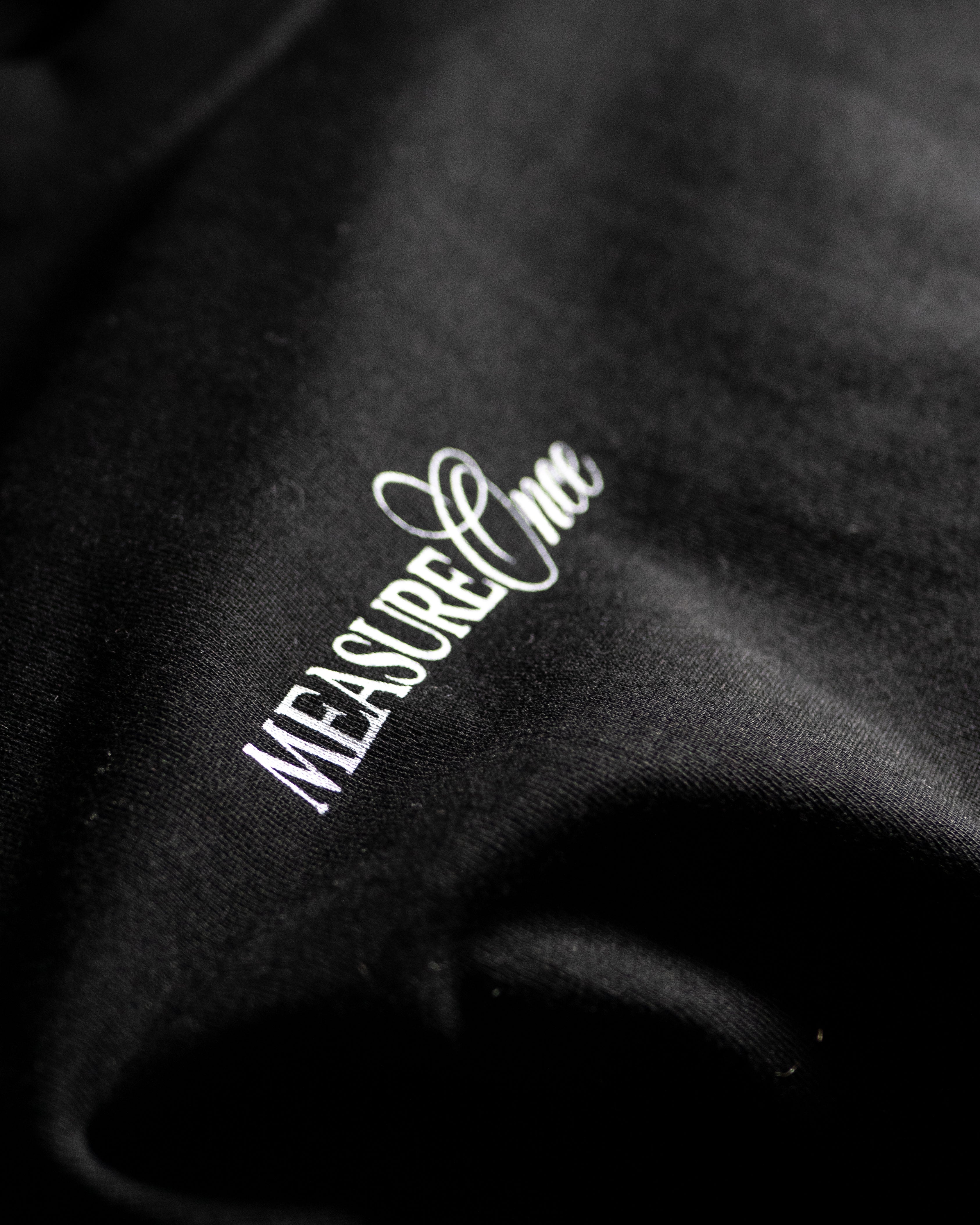 Measure Once Cut Twice Tee - Black