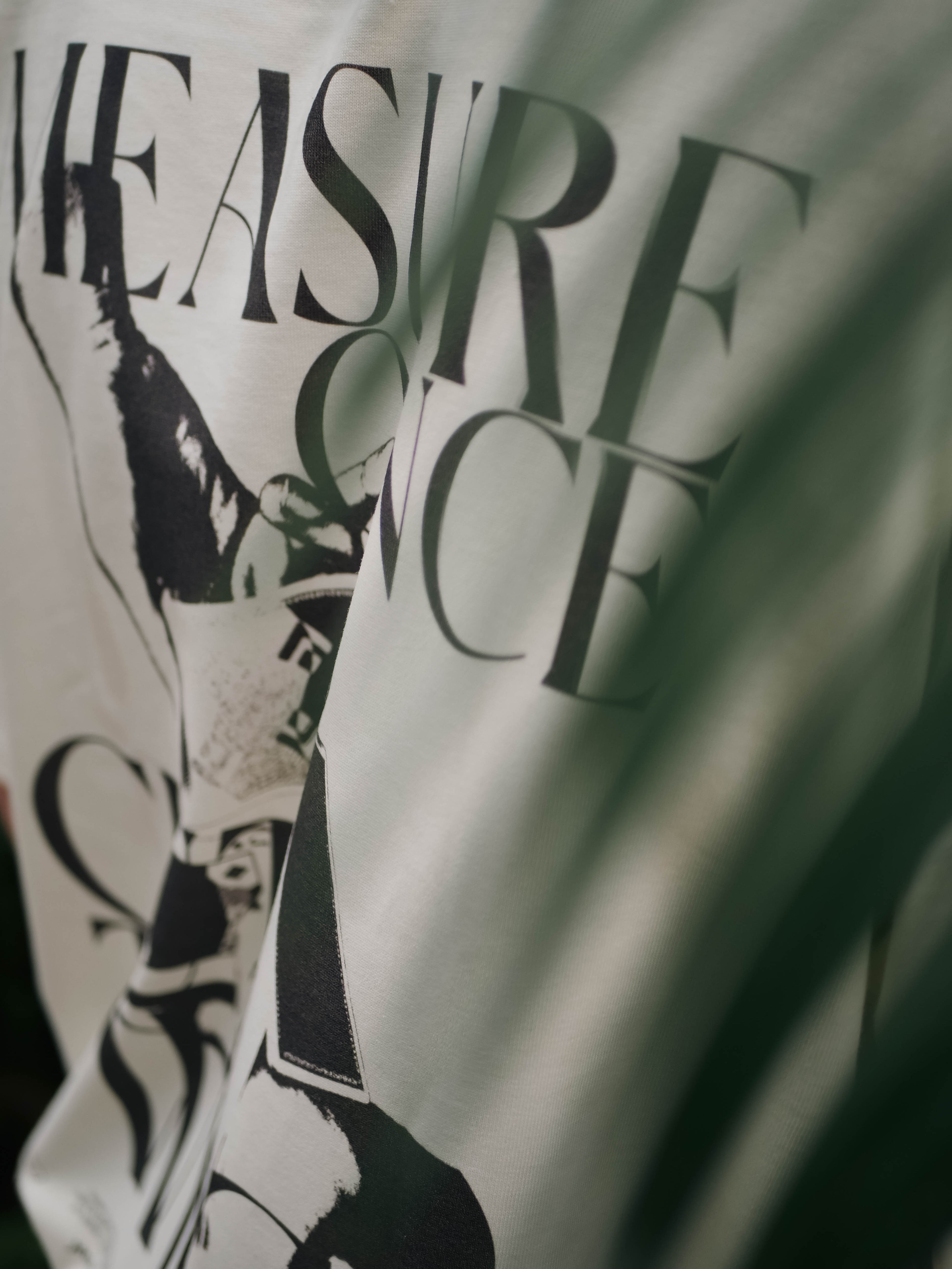 Measure Once Cut Twice Tee - Cream